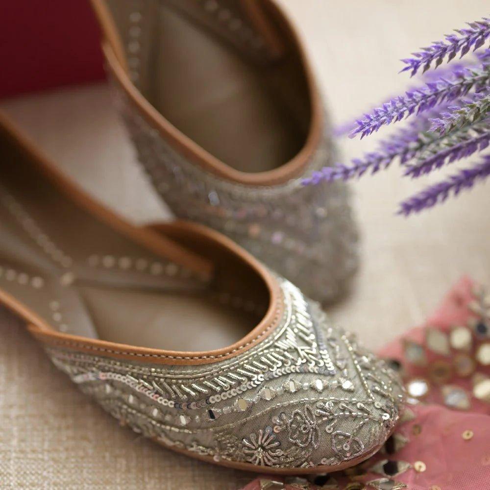 Buy Designer Juttis: Elevate Your Style with Authentic Footwear - Coral Haze
