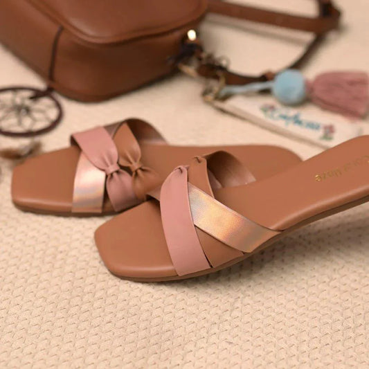 Trending Design Sliders Online: Easy to Wear High Quality - Coral Haze