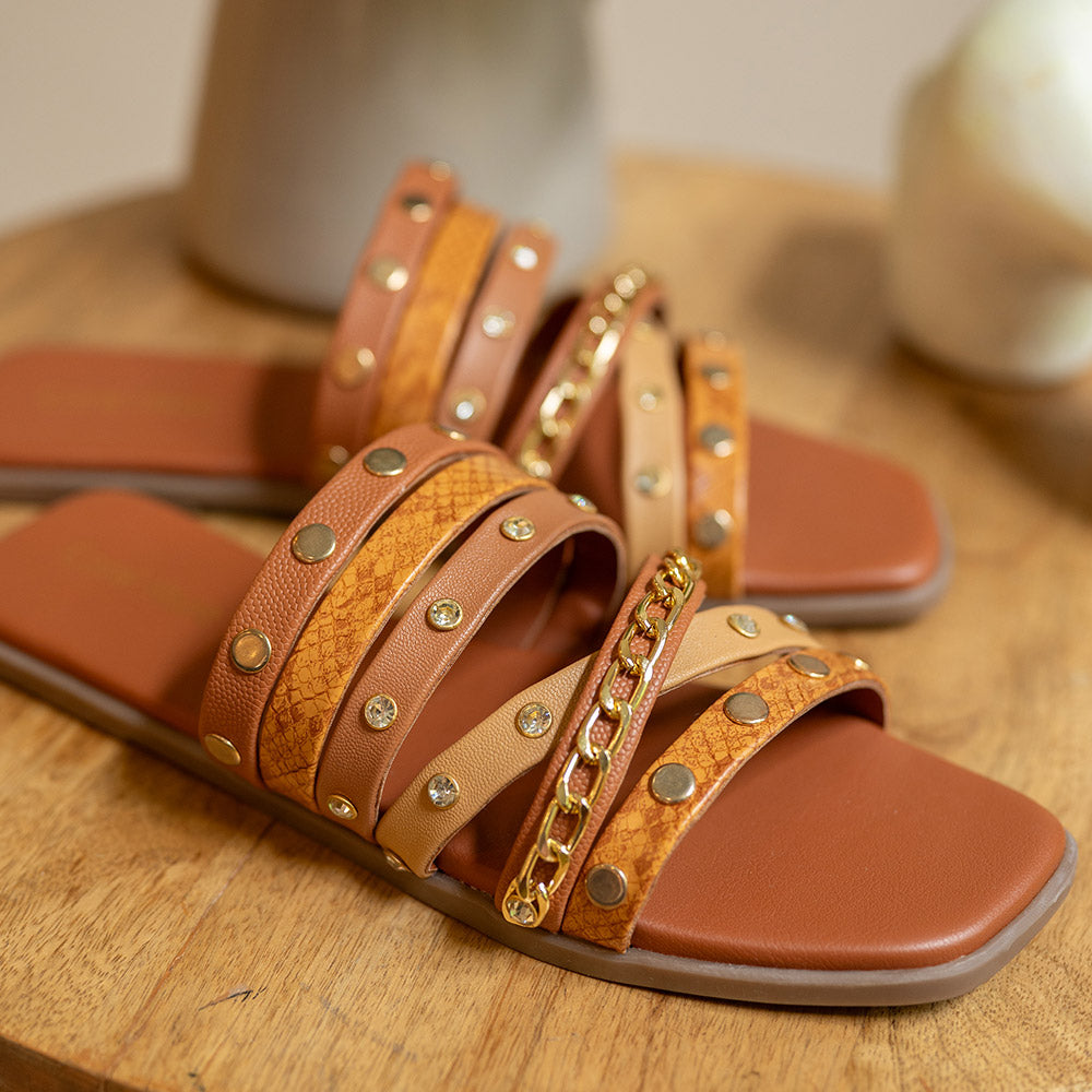 Christina in Tan