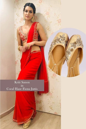 Best Saree Poses in Punjabi Juttis: Unveiling Timeless Elegance - Coral Haze