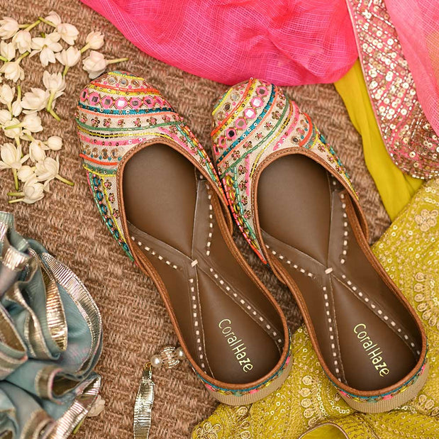 Buy Great Art Rajasthani Jaipuri Chappal Online at Low Prices in India -  Paytmmall.com