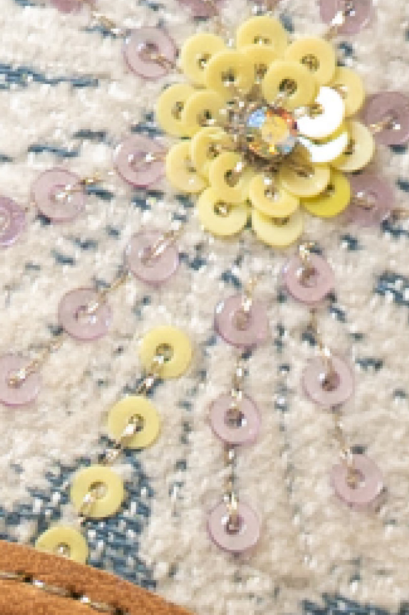 Hand-embroidered