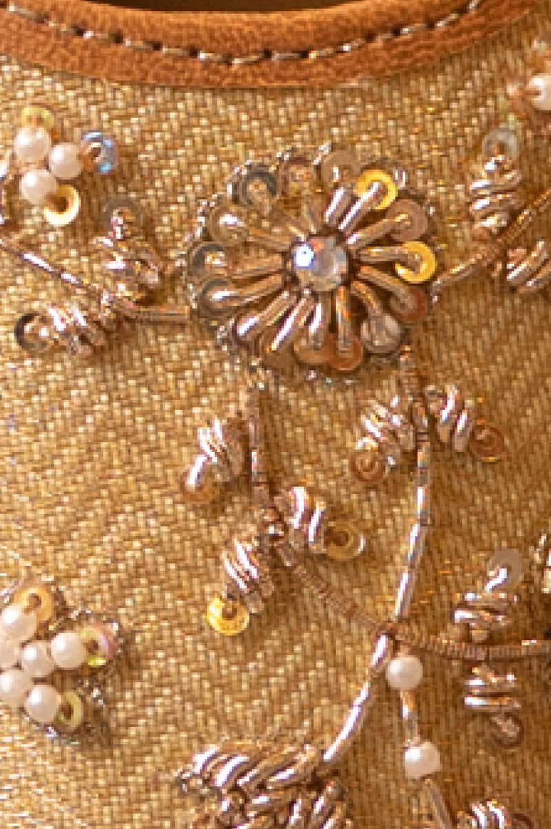 Hand-embroidered