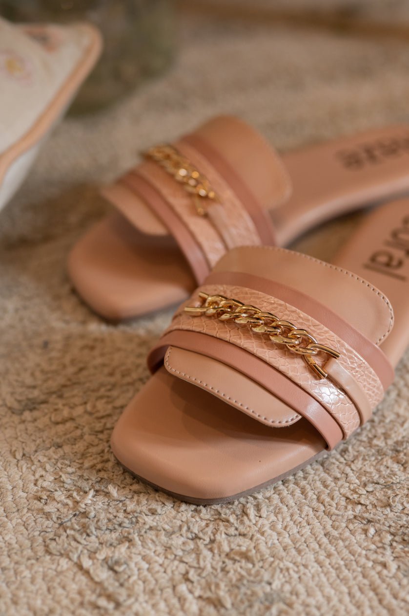 Crystal in Nude Pink - Coral Haze