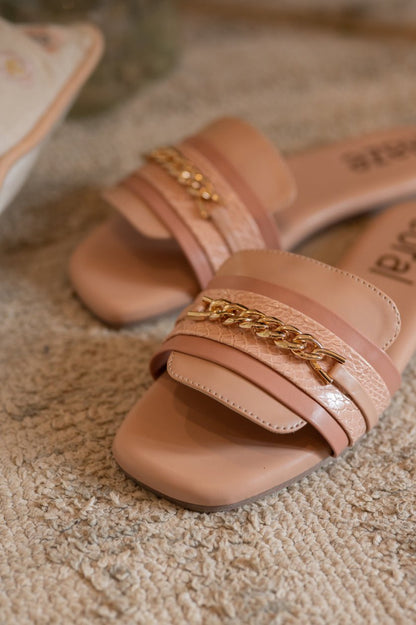 Crystal in Nude Pink - Coral Haze