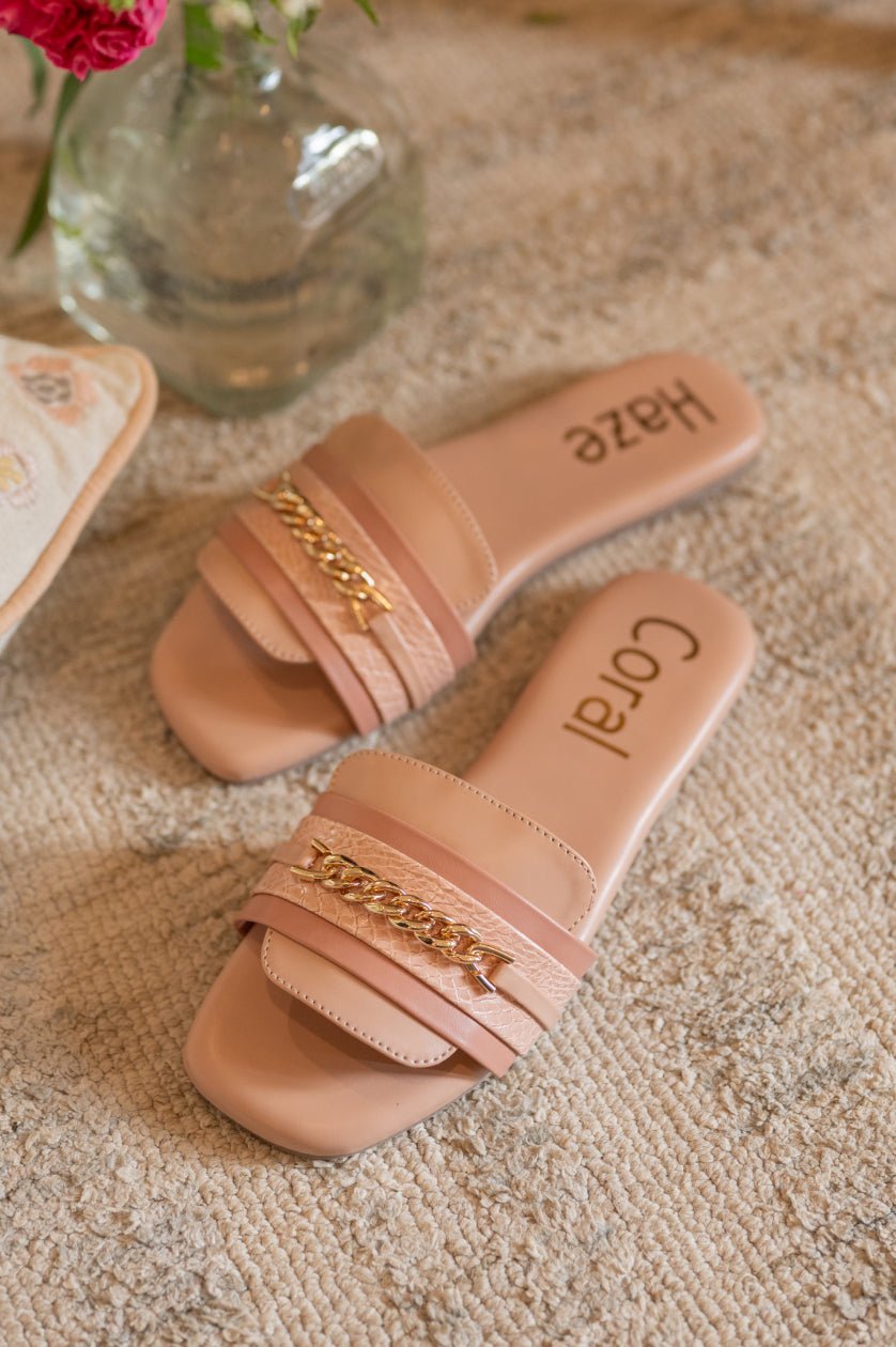 Crystal in Nude Pink - Coral Haze
