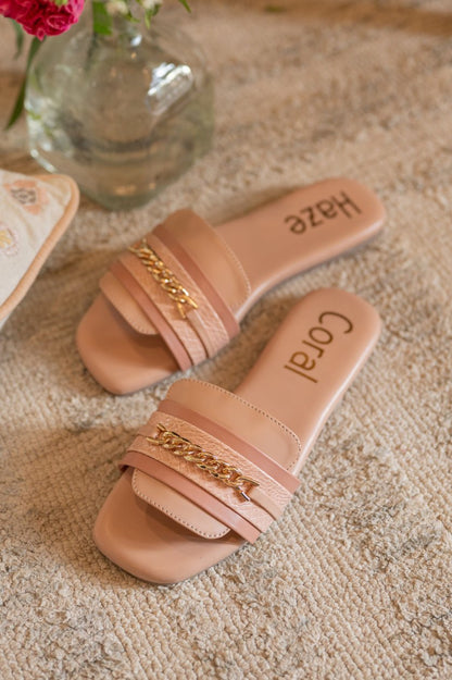 Crystal in Nude Pink - Coral Haze