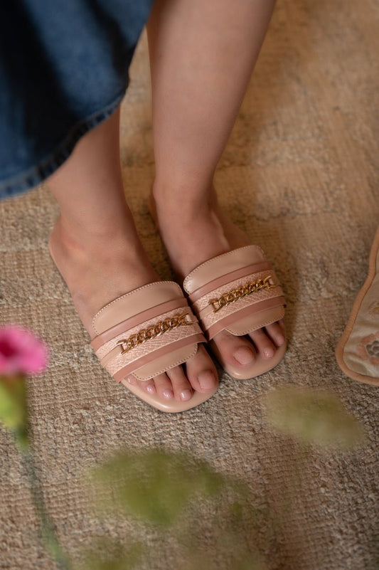 Crystal in Nude Pink - Coral Haze