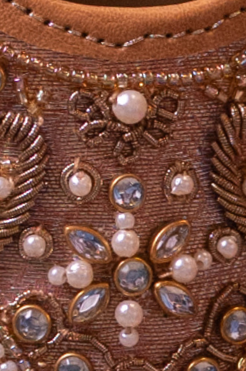 Hand-embroidered