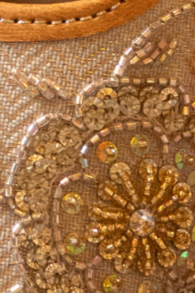 Hand-embroidered