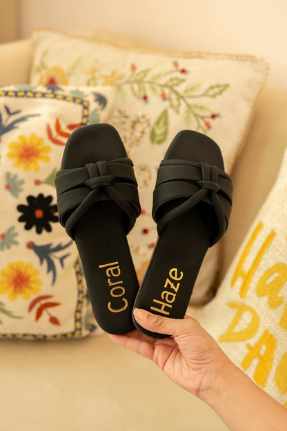Gigi in Black - Coral Haze