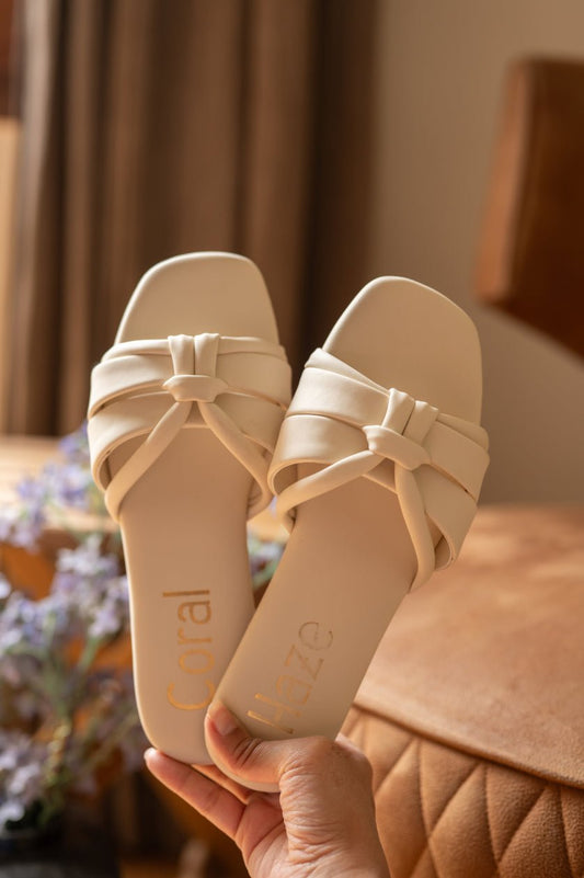 Gigi in Ivory - Coral Haze