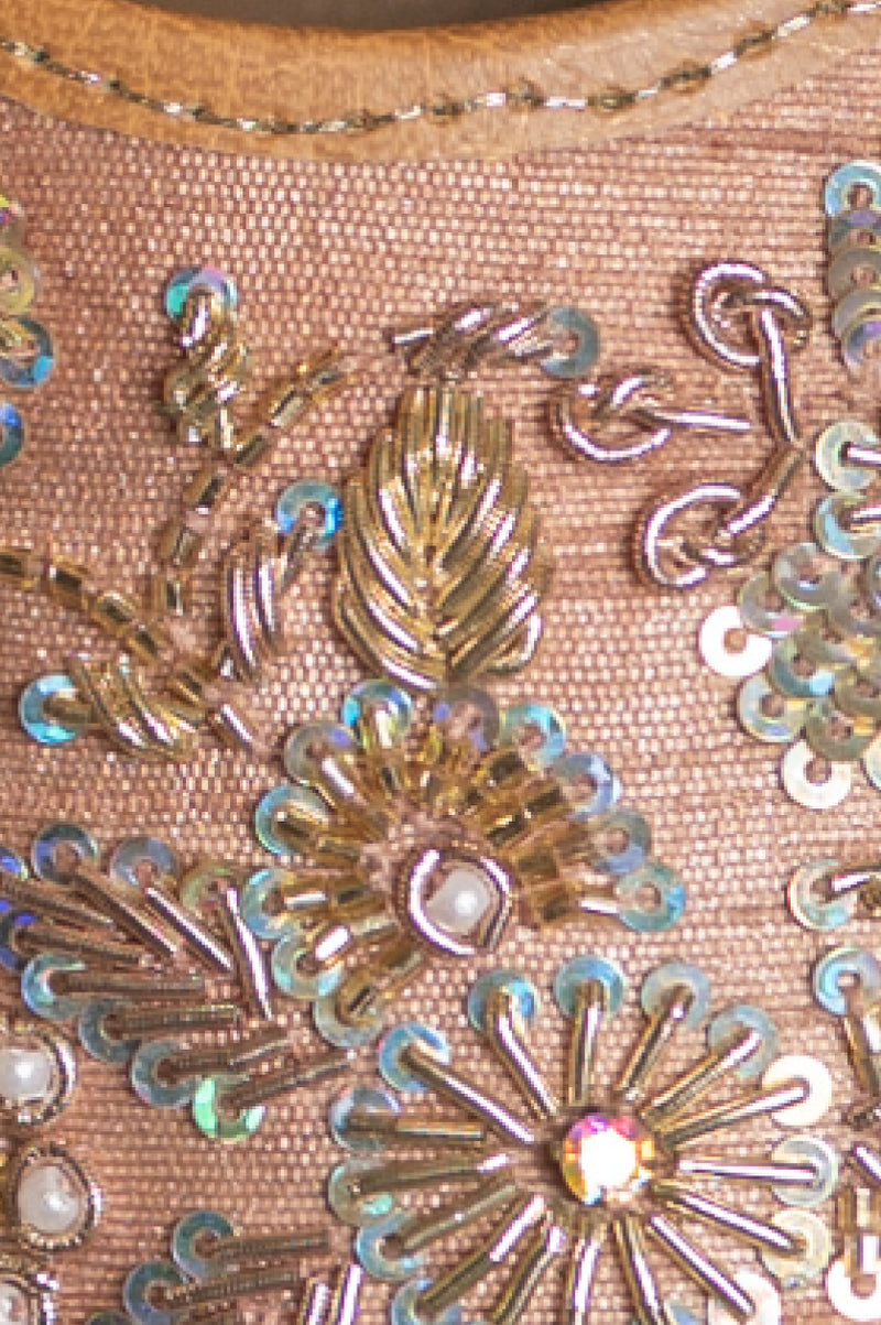 Hand-embroidered