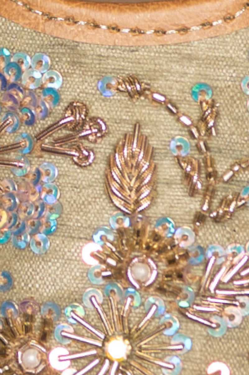 Hand-embroidered
