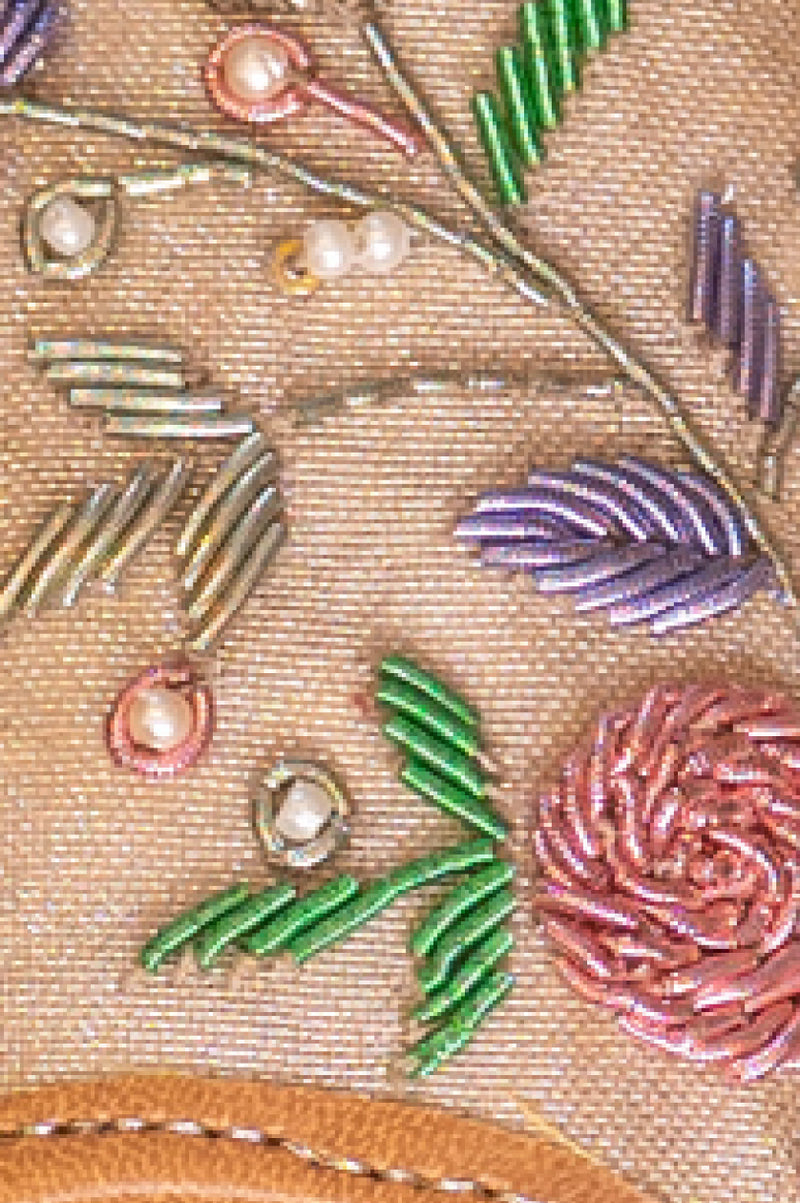 Hand-embroidered