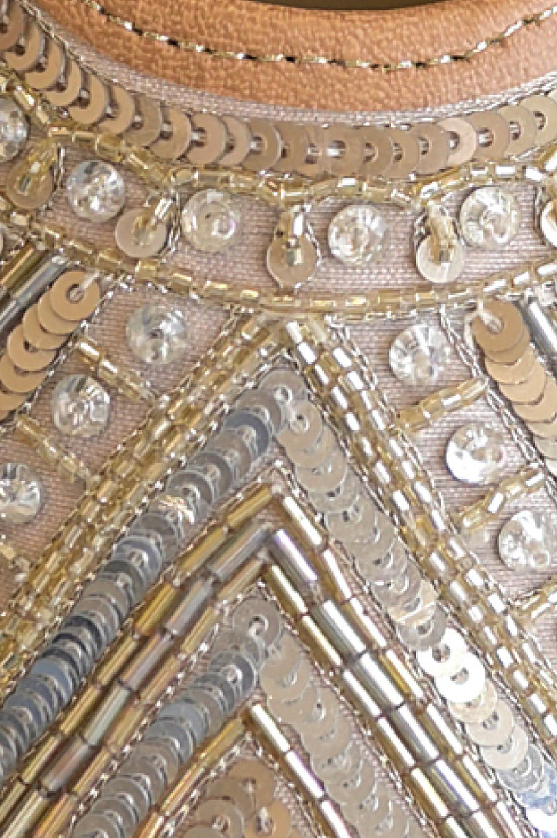 Hand-embroidered