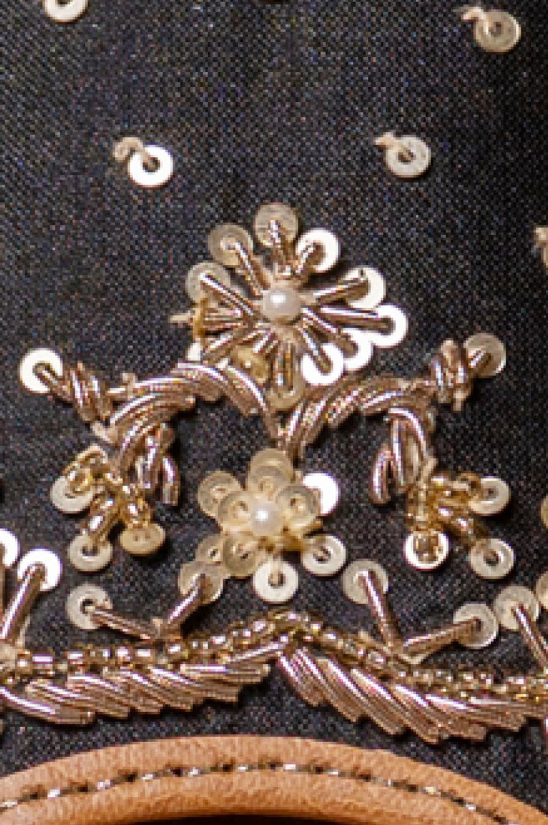 Hand-embroidered