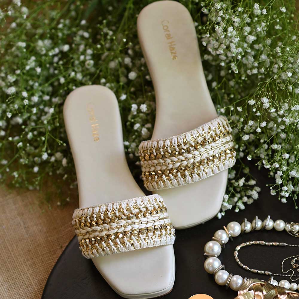 Beach Wedding Flat Shoes | Greek Chic Handmades